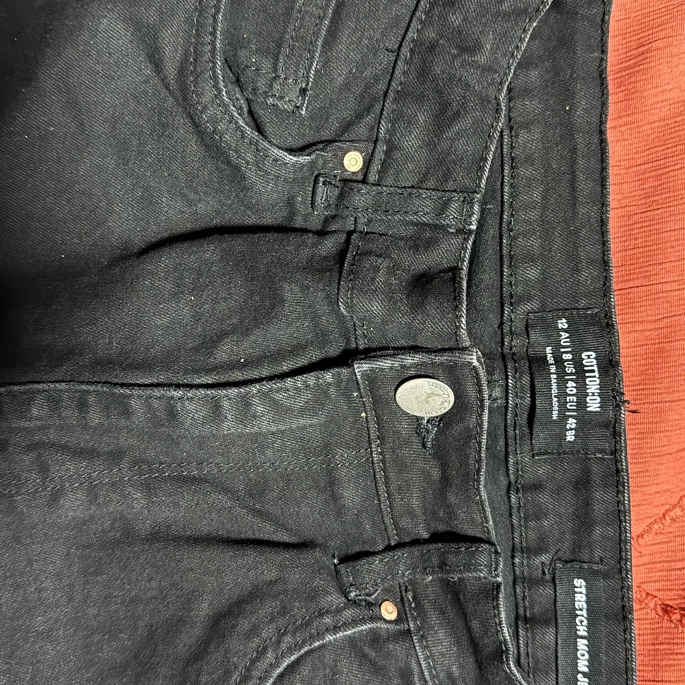 Cotton On Black Stretch Jeans